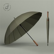 16 Ribs vindtæt paraply