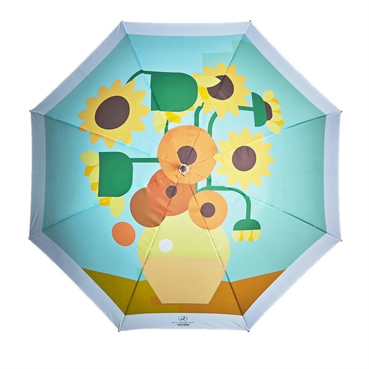 Sun Flower Straight Umbrellas suppliers